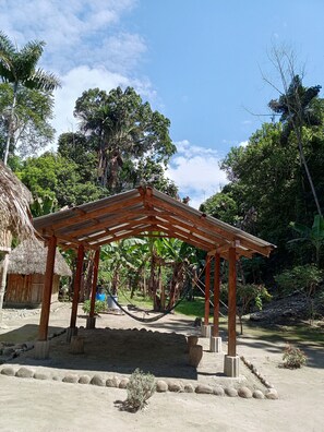 Enceinte de l’hébergement
