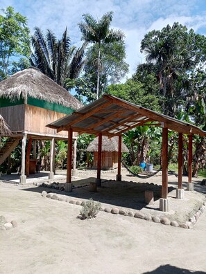 Enceinte de l’hébergement