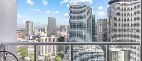 Condo, 1 Bedroom, Balcony, City View | Balcony