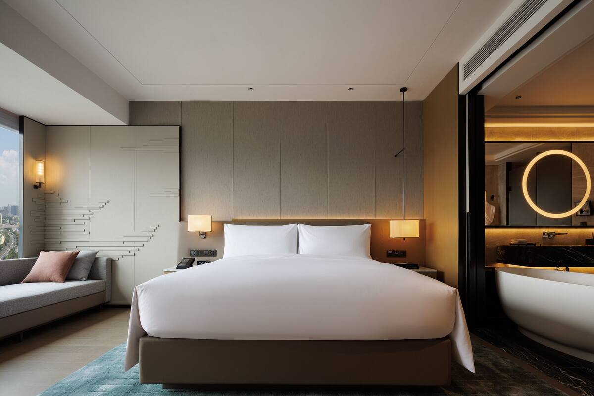Habitación Premium, 1 cama King size, vista a la ciudad