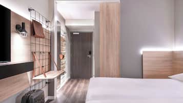 Habitación, 2 camas individuales (View) | Sábanas de algodón egipcio, ropa de cama de alta calidad, caja fuerte