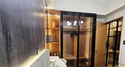 Luxury apartment at Bloom Residences with Balcony overlooking pool near NAIA/BGC