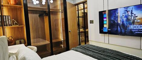 2 chambres, fer et planche à repasser, Wi-Fi, draps fournis