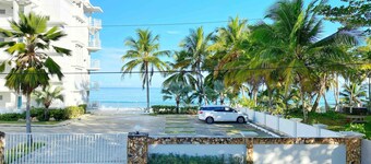 Spacious Two-Bedroom Getaway with Balcony by the Beach