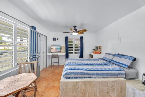 Studio w/ Patio • Walk to Sandy Beach