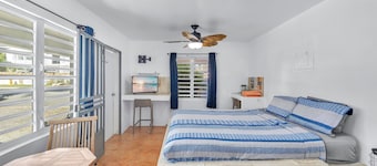 Studio w/ Patio • Walk to Sandy Beach