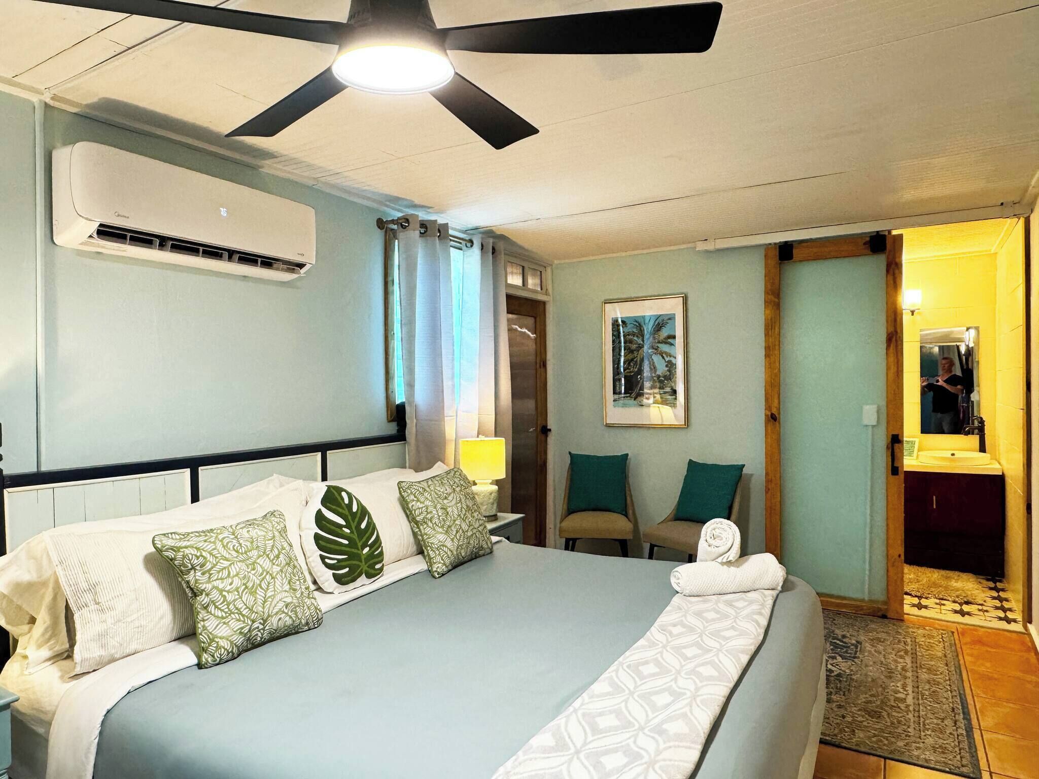 4 soverom, strykejern/-brett, reiseseng for barn og wi-fi