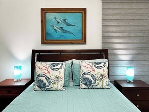 1 bedroom, iron/ironing board, bed sheets