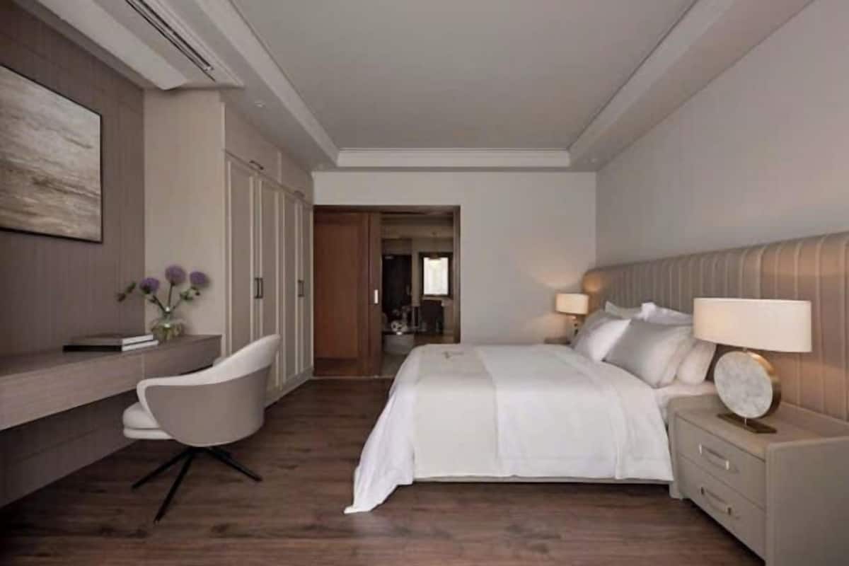 Roupas de cama antialérgicas, frigobar, individualmente mobiliados
