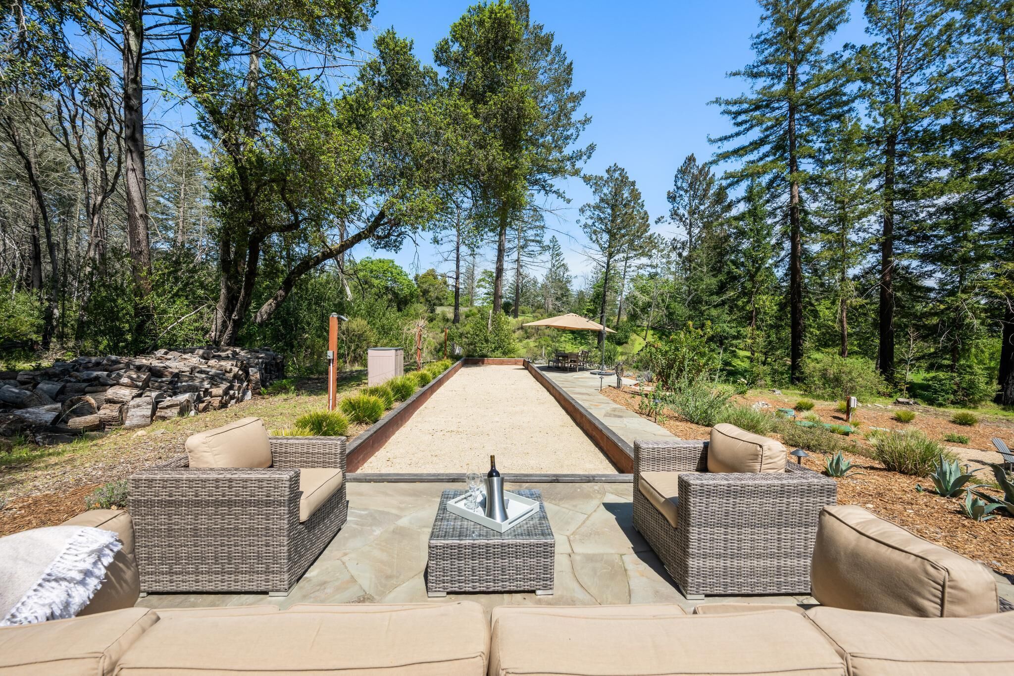 Enceinte de l’hébergement