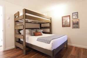 Desk, iron/ironing board, travel cot, free WiFi