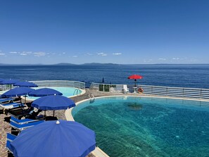 Pool - Villa STAR - Sea View in Capo d'Arco (Rio Marina)