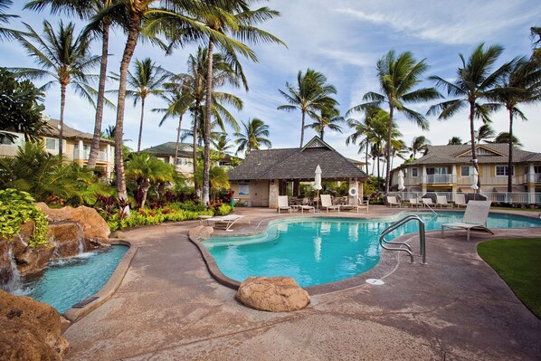 Außenpool, beheizter Pool