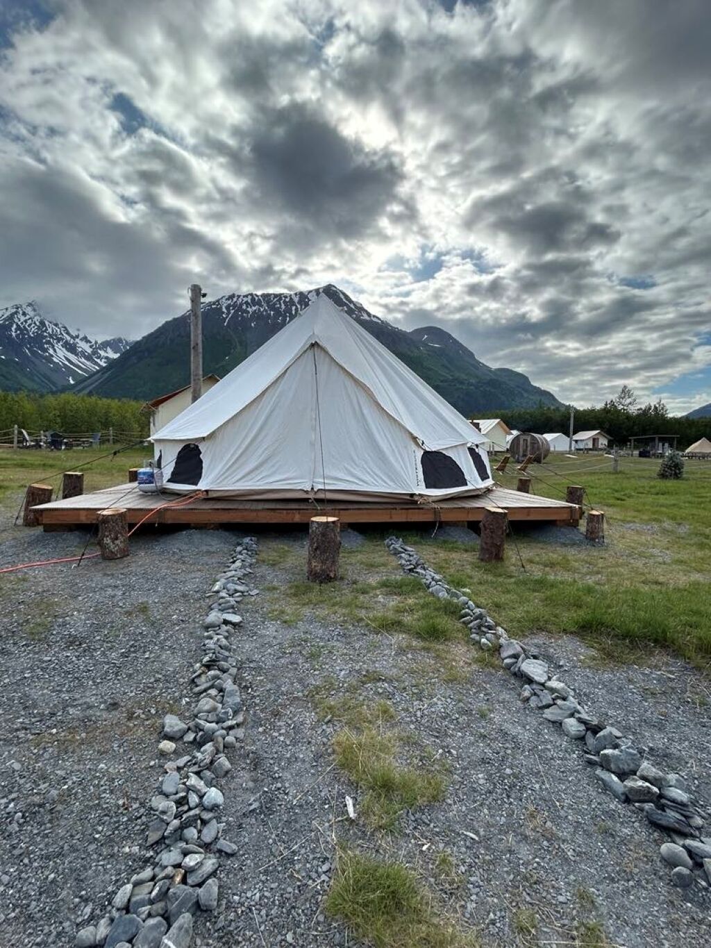 Enceinte de l’hébergement