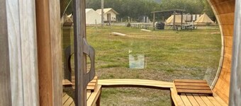 Cozy Round Glamping Tent