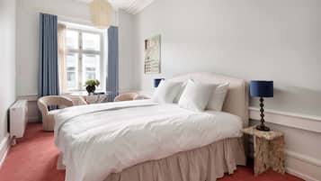 4 dormitorios, tabla de planchar con plancha, wifi y ropa de cama