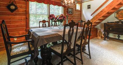1 Mi to Rangeley Lake: Cabin w/ Wraparound Deck!