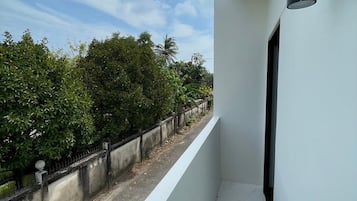 Udsigt fra balkon