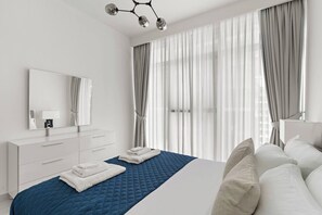 2 chambres, fer et planche à repasser, Wi-Fi, draps fournis