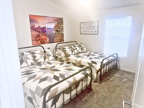 Iron/ironing board, travel cot, free WiFi, bed sheets