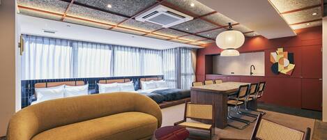 Studio supérieur | Bureau, accès au Wi-Fi (inclus)