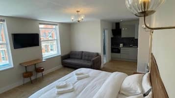 1 bedroom, iron/ironing board, WiFi, bed sheets