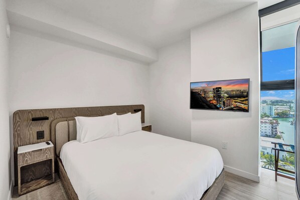 3 bedrooms, iron/ironing board, travel cot, WiFi