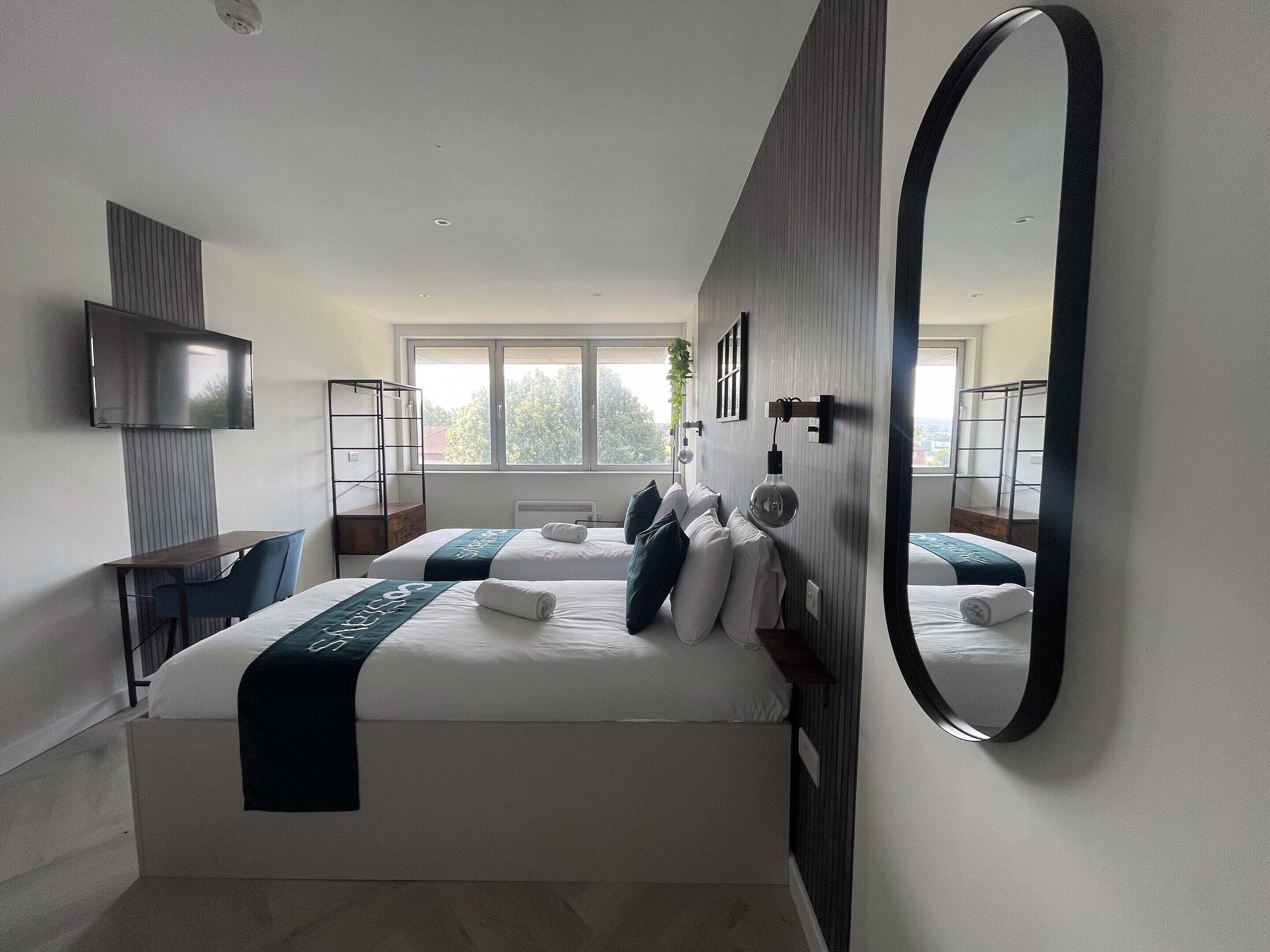 Ferienhaus | 1 Schlafzimmer, laptopgeeigneter Arbeitsplatz, Bügeleisen/Bügelbrett