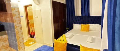 1 quarto, Wi-Fi, roupa de cama