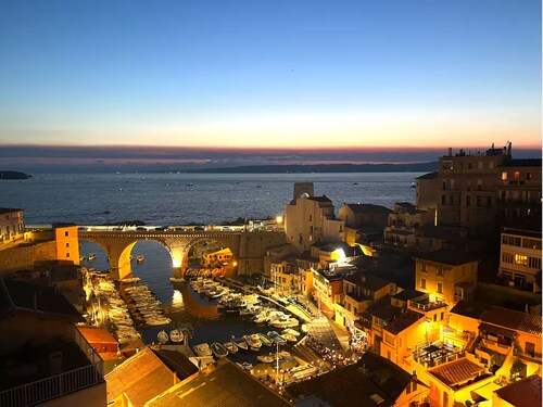 Breathtaking view of the Auffes valley