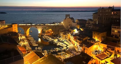 Breathtaking view of the Auffes valley