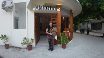 Façade de lâhĂ©bergement