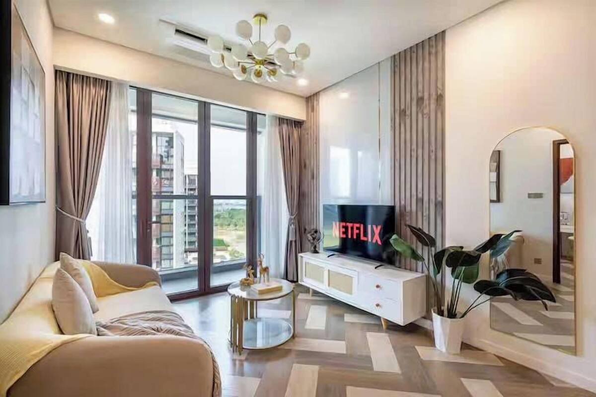 Deluxe Apartment, 1 Bedroom, Balcony, City View | Desk, laptop workspace, free WiFi