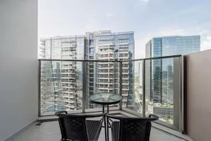 Luxury Apartment, 1 Bedroom, Balcony, City View | View from room