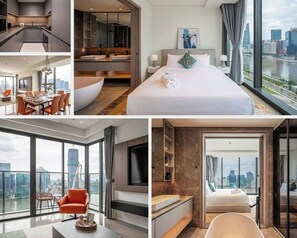 Luxury Apartment, 3 Bedrooms, Balcony, City View