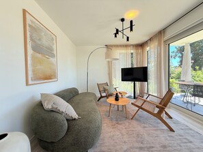 Tv och en stereo