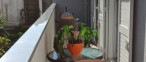 Comfort Apartment, Balcony, Partial Sea View | Terrace/patio