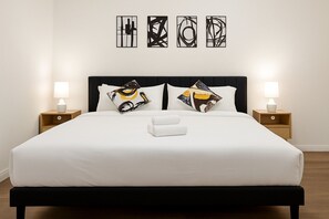 Iron/ironing board, WiFi, bed sheets