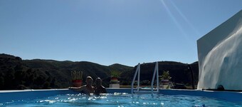 Rambla Retreats Apt Rojo, shared pool & hot tub.  Great views of Rambla de Oria