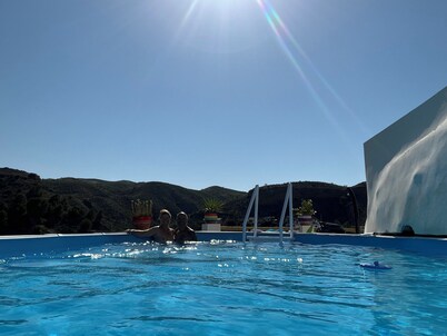Rambla Retreats Apt Rojo, shared pool & hot tub.  Great views of Rambla de Oria