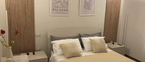 2 chambres, fer et planche à repasser, lit parapluie, Wi-Fi gratuit