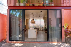 Terrace/patio - Calixto 01 | Modern Design | Pool | Walk to Beach | Kitchen | Garden Oasis | Tranquil Setting (Bucerias)