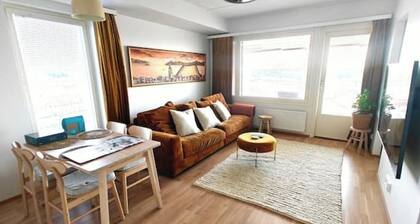 luxurious one-bedroom apartment near the city center