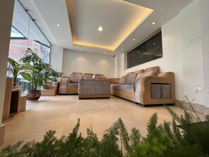 Sala de estar en el lobby