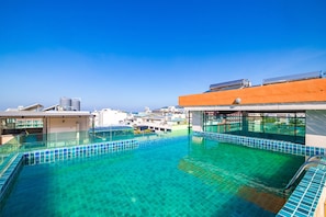 Outdoor pool, open 8:30 AM to 10:30 PM, pool umbrellas, pool loungers - Phuket Patong Buri Resort (Patong)