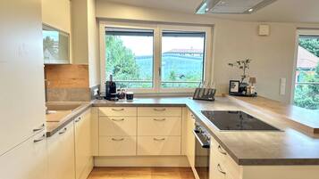 KĂŒhlschrank, Ofen, Herdplatte, GeschirrspĂŒler