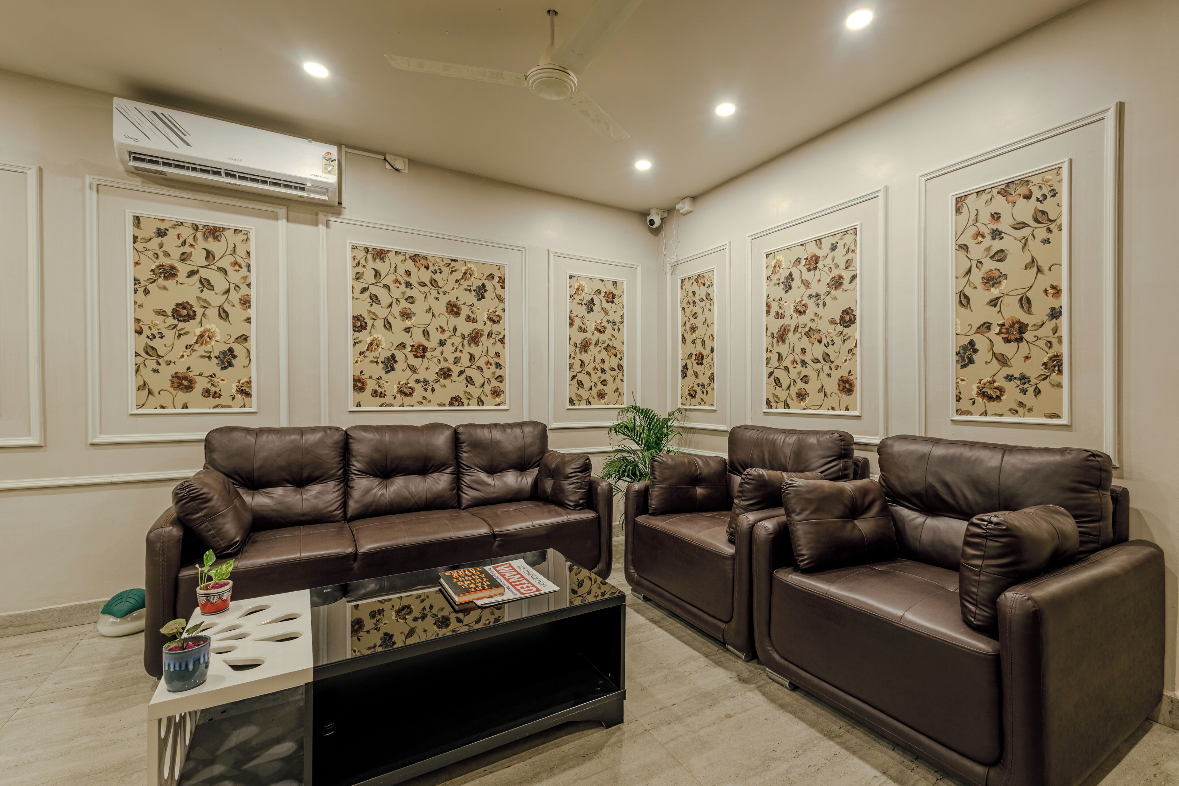 Sala de estar en el lobby