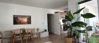 Bright apartment with terrace Private parking