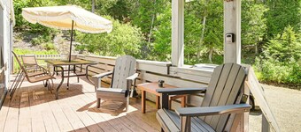 1 Mi to Rangeley Lake: Cabin w/ Wraparound Deck!