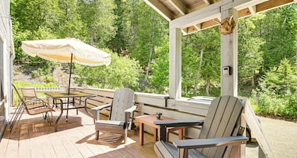 1 Mi to Rangeley Lake: Cabin w/ Wraparound Deck!